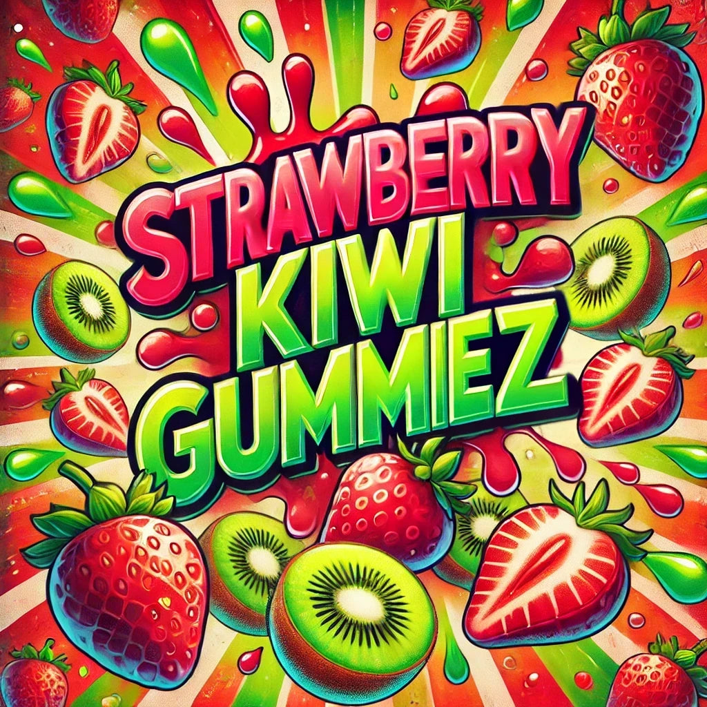 STRAWBERRY KIWI RELAXING GUMMIEZ 200MG 20PK