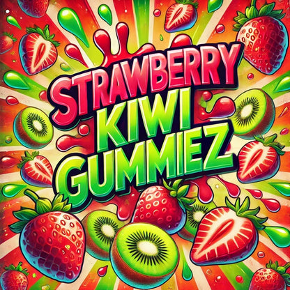 STRAWBERRY KIWI RELAXING GUMMIEZ  200MG 20PK